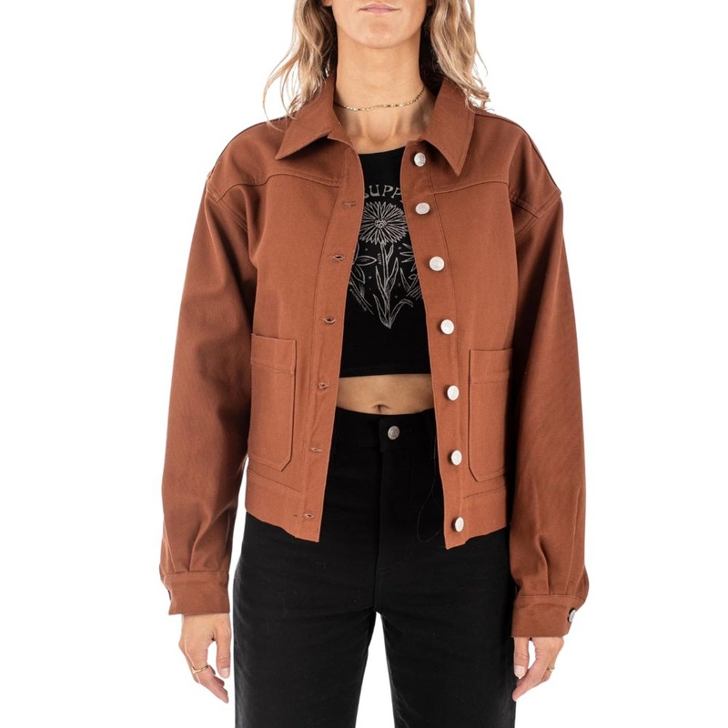 Jetty Kai Coat - Patina- Fleece Lined Chore Coat