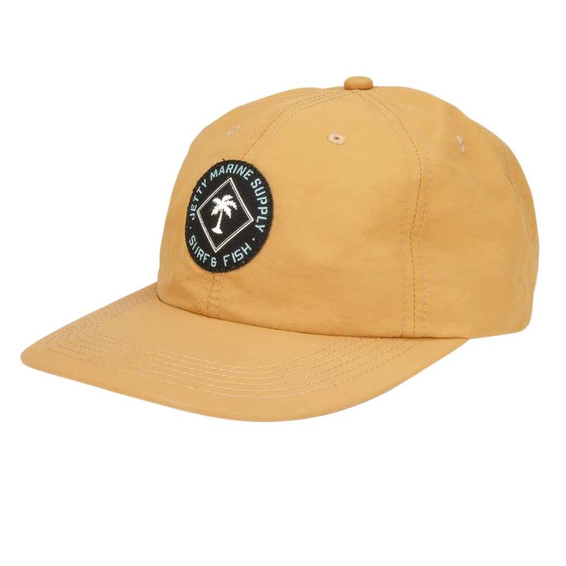 Jetty Maritime Snapback Hat - Light Brown