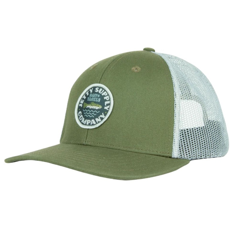 Jetty Trout Trucker Hat - Agave