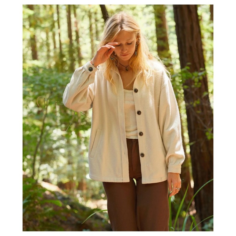 Mollusk Sunset Overshirt Salt