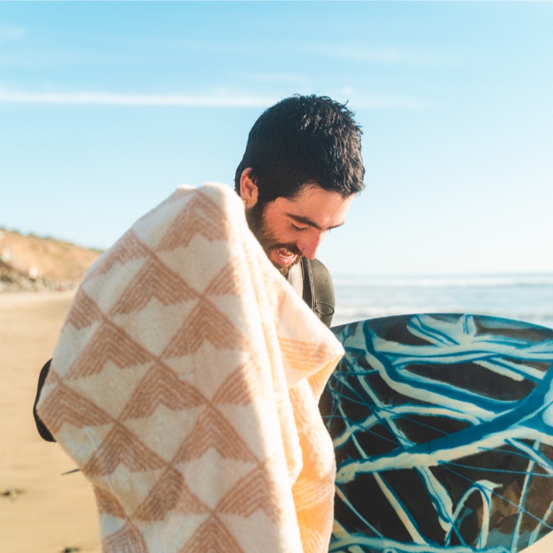 Oversized Beach Towel - Organic Cotton