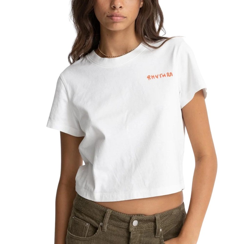 Rhythm Dance Vintage Crew - White