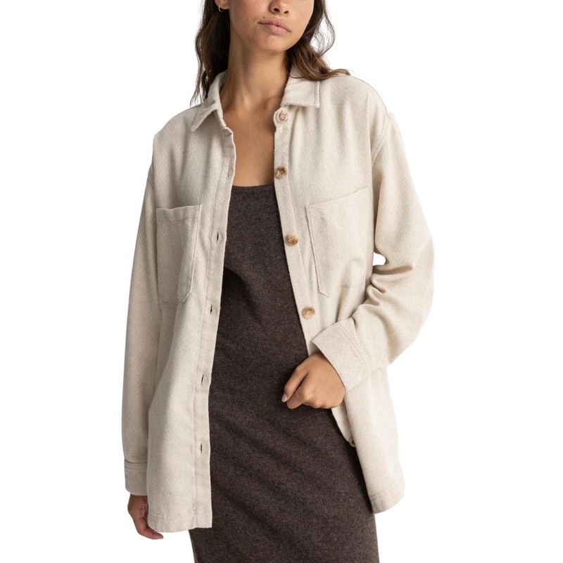 Rhythm Oyster Shacket - Cream