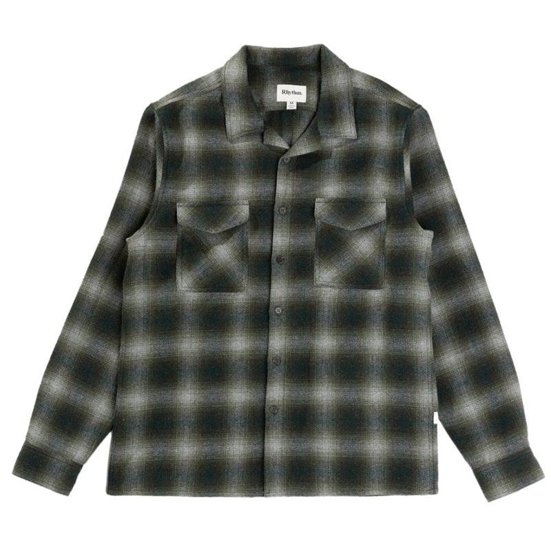 Rhythm Plaid is Flannel - Pine