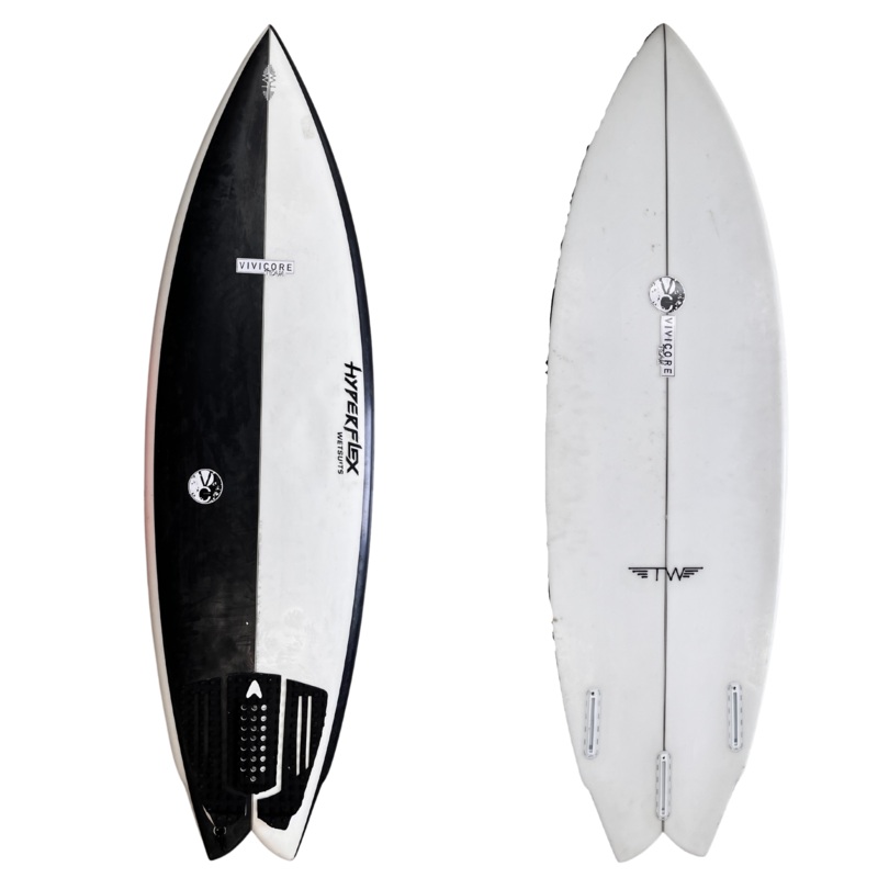 Tyler Warren Custom 2 + Trailer / Twin Fin - 5'10