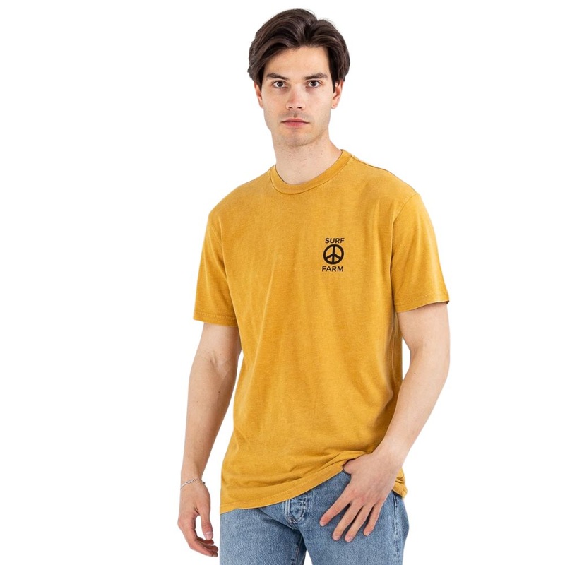 Vissla Ecology Center Surf Farm Tee - Gold