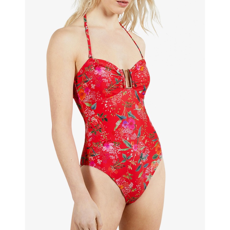 Yuliiaa U Bar Bandeau Swimsuit