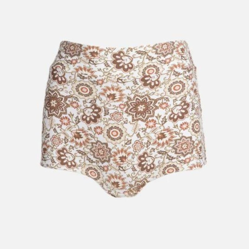 Rhythm Raya Paisley Surf Short - Natural