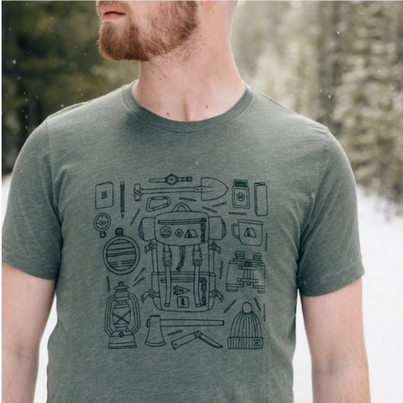 Green Forestry Gear Tee