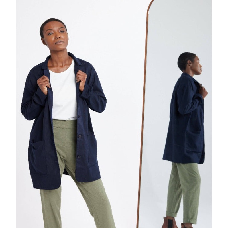 Black Linen Jacket