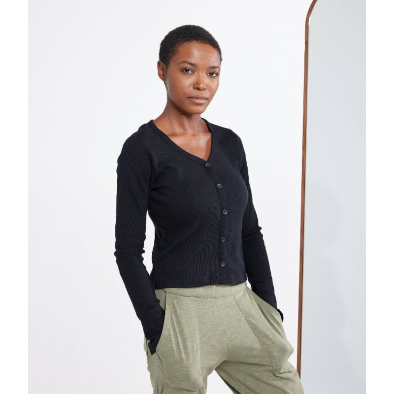 Black Long Sleeve Top