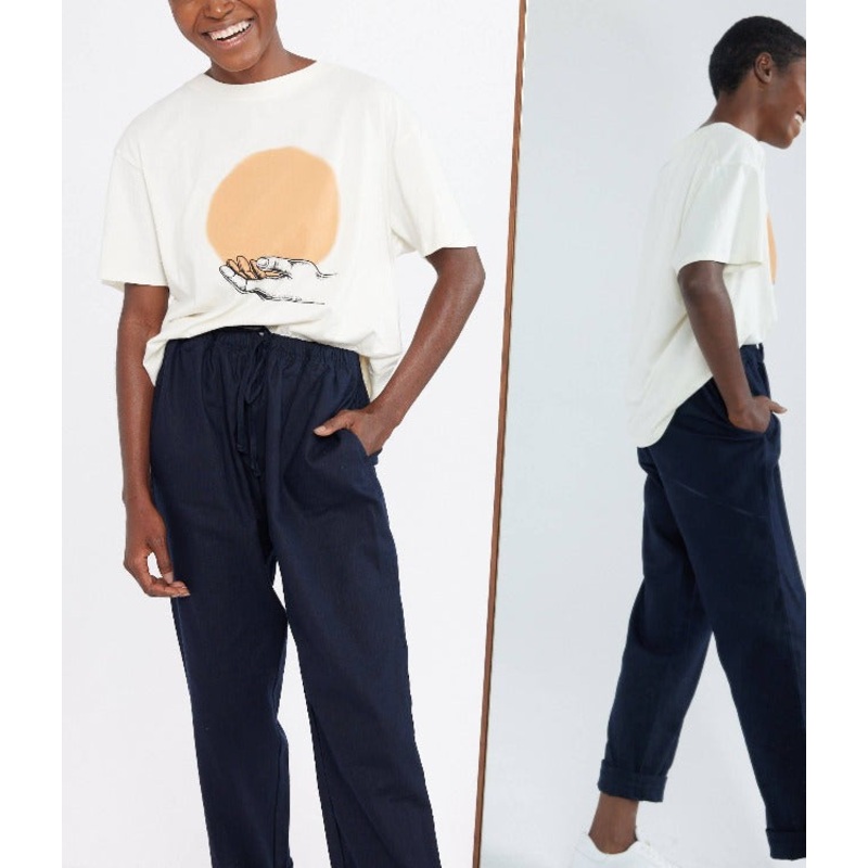 Linen Pant - Black