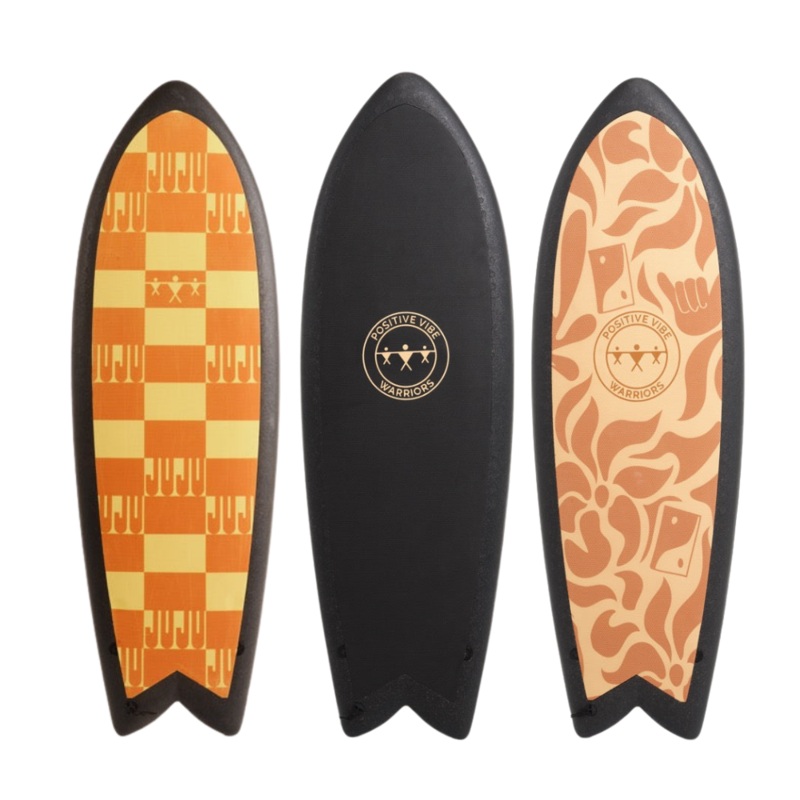 5'3" Thrill - Soft Top Twin Foamie | Swallow Tail