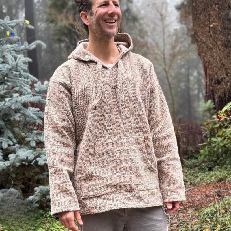 Authentic Baja Hoodie - Natural