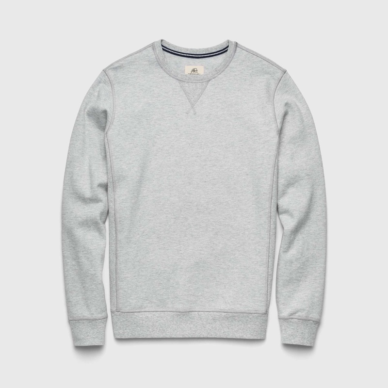 Butch Melange Crewneck - Heather Grey