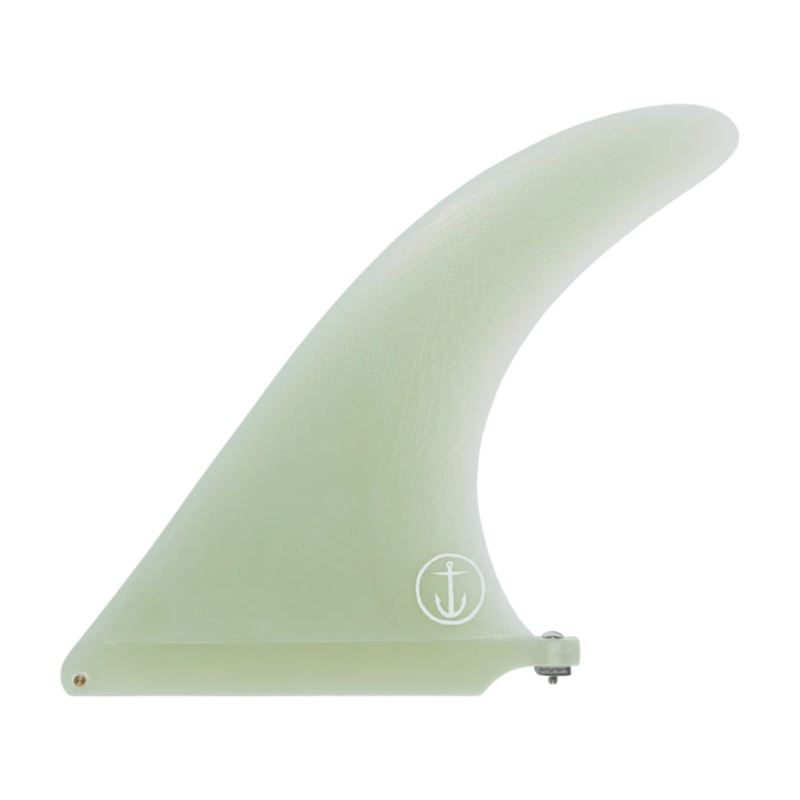 Captain Fin - CF Raked 9.5" - Single Fin - Clear