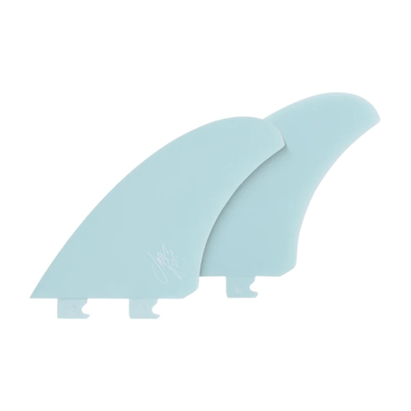 Captain Fin - Jeff McCallum Twin - Twin Fin (Snap In) - Light Blue