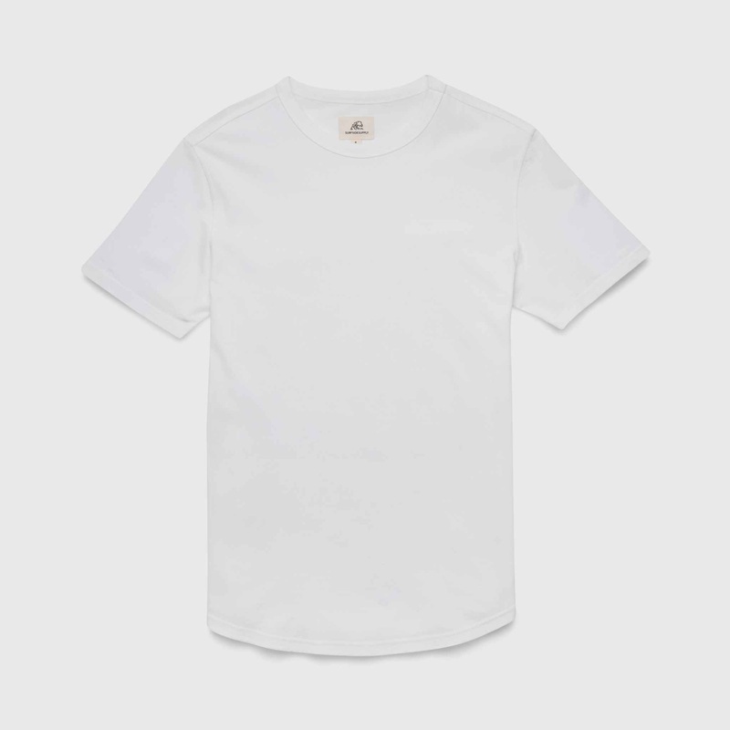 Salty Scoop Jersey Tee - White