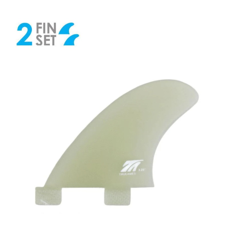 True Ames 3.25" Side Bites- FCS Compatible - Clear