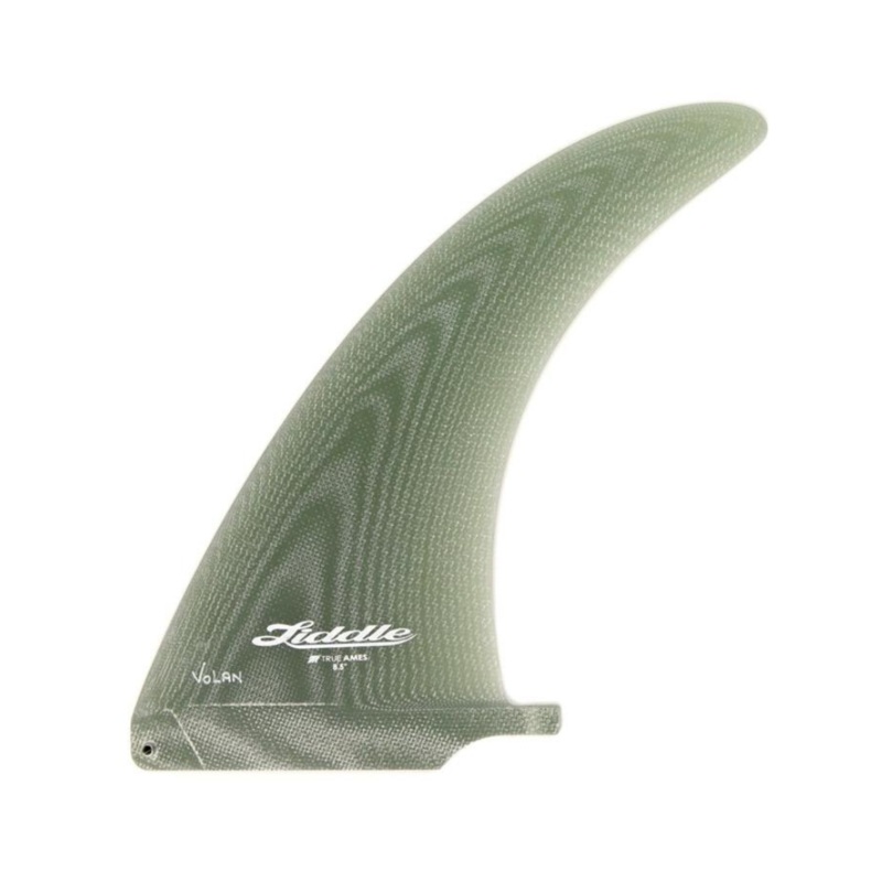 True Ames: Liddle L-Flex Volan - Single Fin - 7.5" - Clear
