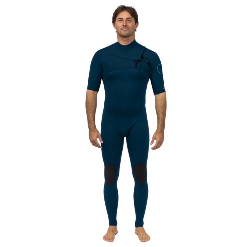 Vissla High Seas II 2-2 Short Sleeve Full Wetsuit - Navy