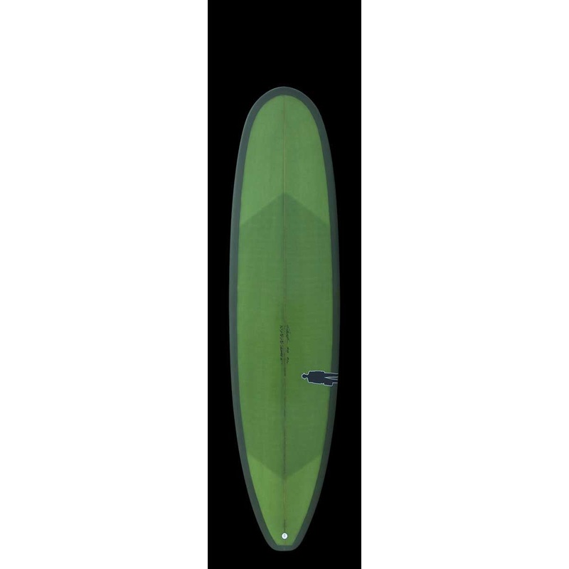 Mini Longboard / Manatee II | kelp green resin tint