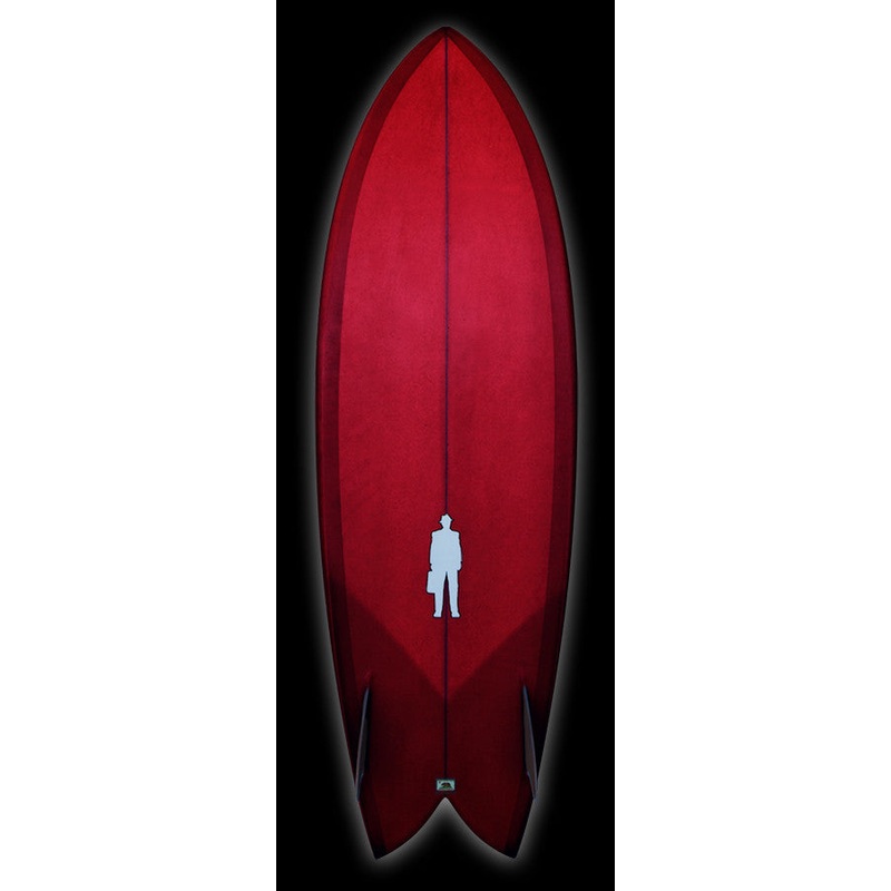 PostModern RetroActive Twinny/Quad | Crimson Red resin tint