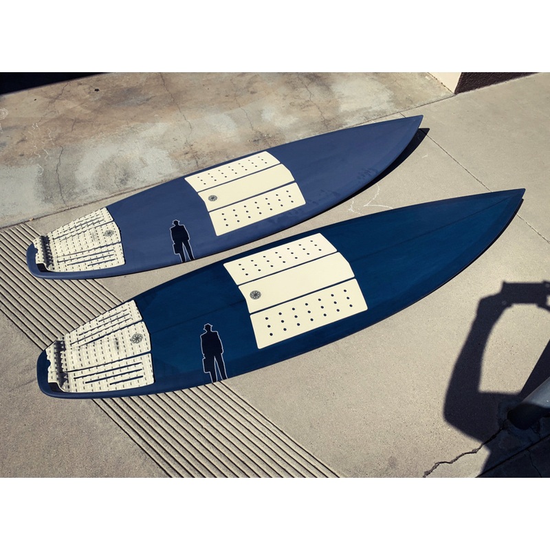 Front Deck II Corduroy Grip Cream Octopus Surf Traction