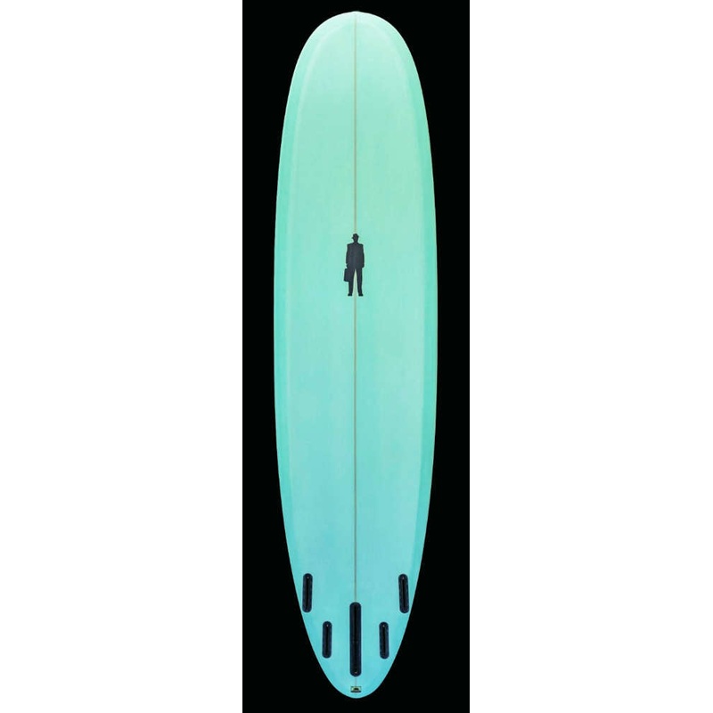 Mini Longboard / Manatee II | pale icy sage resin tint