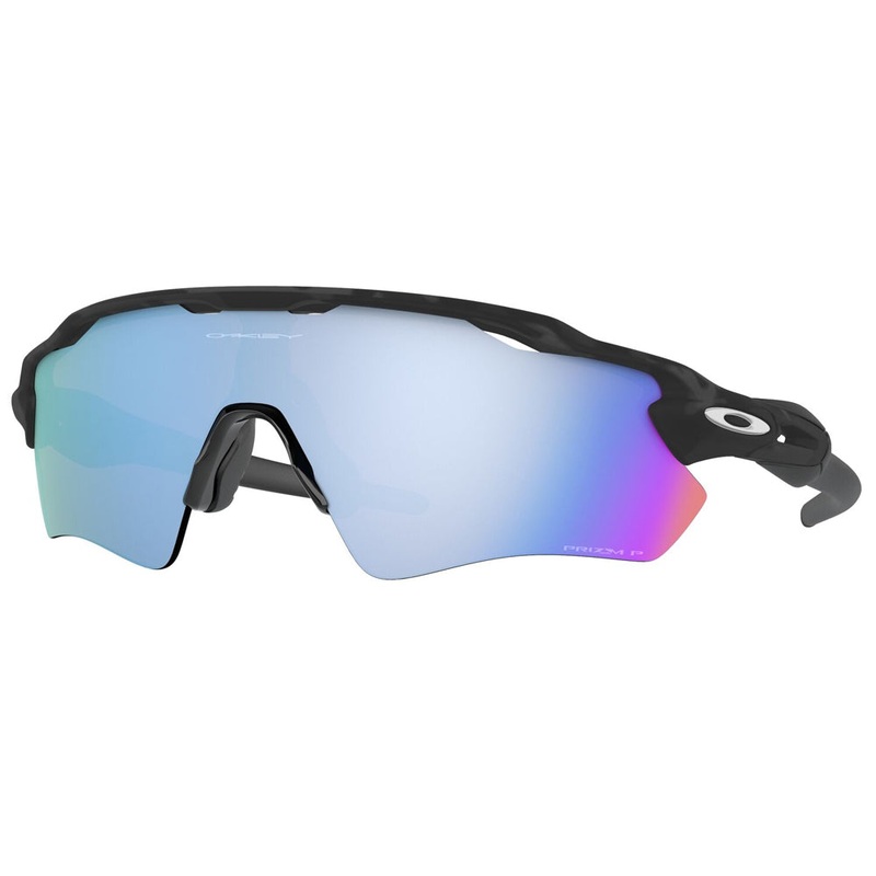 Oakley Radar EV Path Glasses - Black Camo Deep Water Polar Lens
