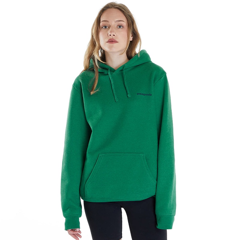 Patagonia Boardshort Logo Uprisal Hoody - Gather Green