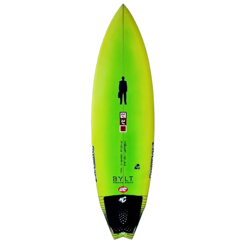 TwinStitch | Lime & Lemon Yellow Halo Fade