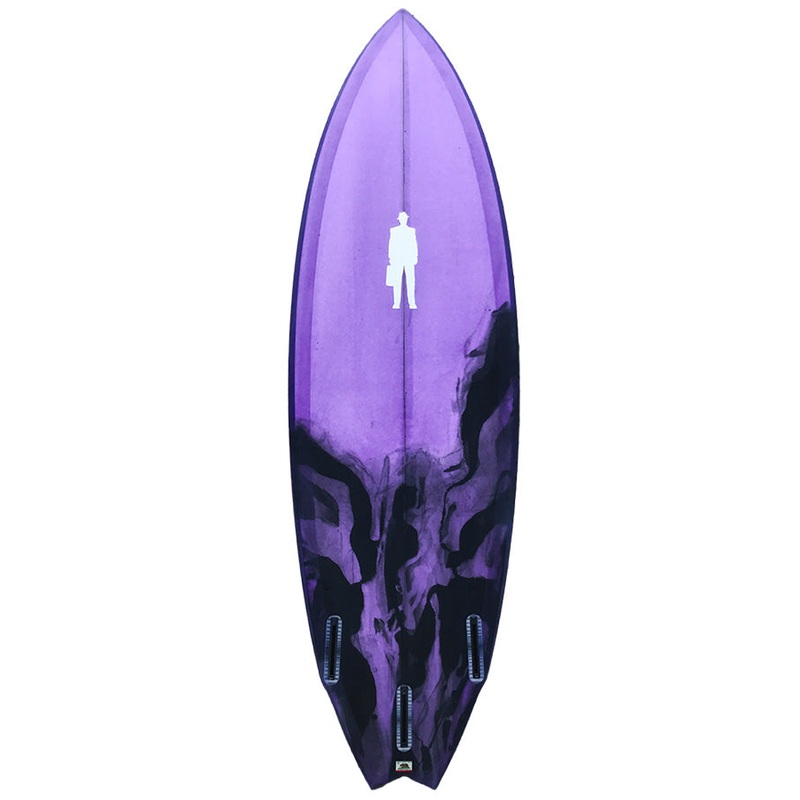 TwinStitch | Purple Resin tint with Black Swirl
