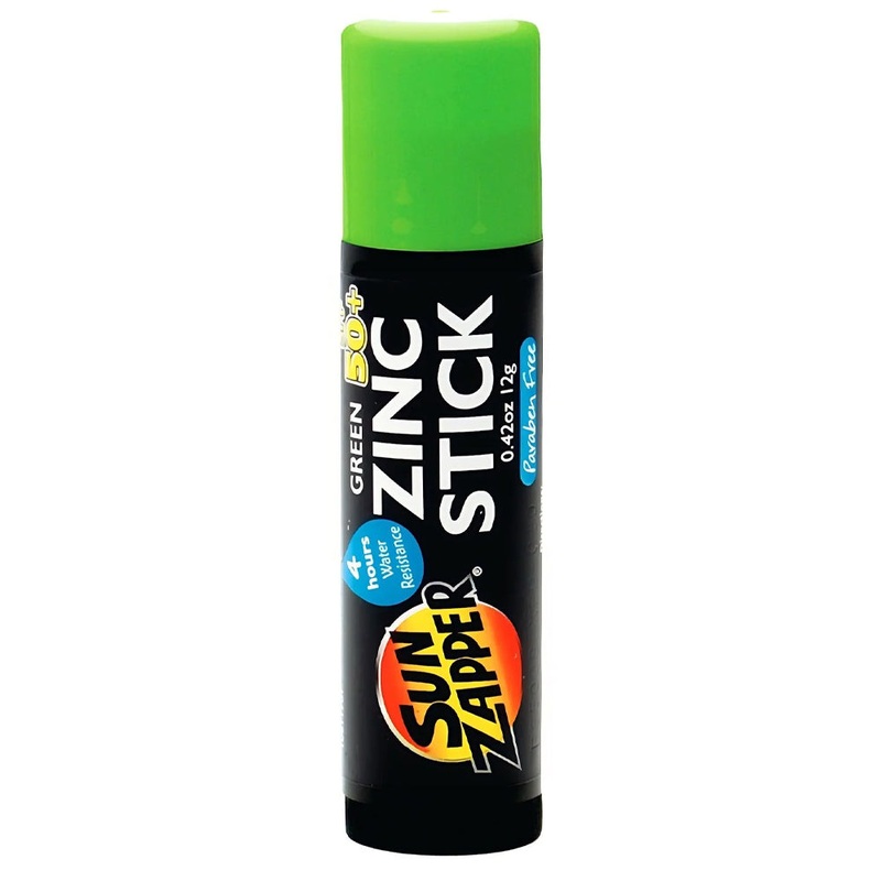 Sun Zapper Green Zinc Stick