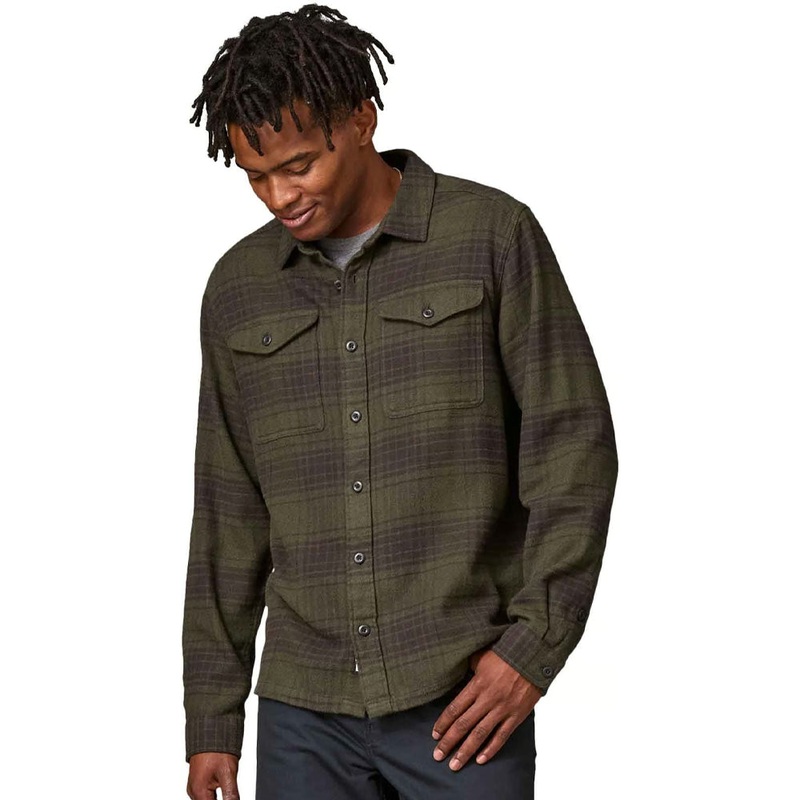 Patagonia Fjord Flannel Shirt - Cascade Basin Green