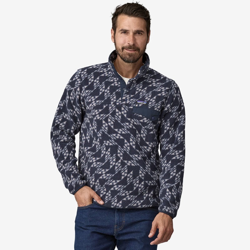 Patagonia LW Synch Snap-T  Synched Flight - New Navy