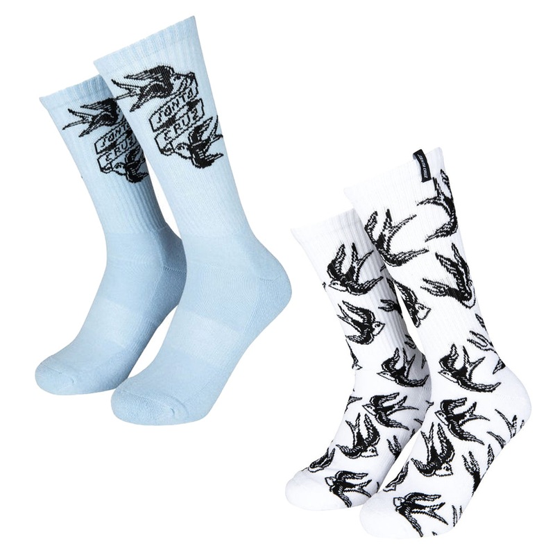 Santa Cruz Sommer Sparrow (2 Pack) Socks