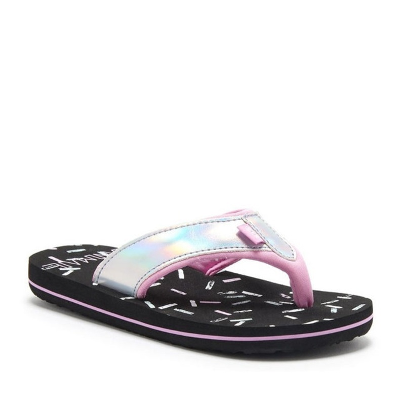 Animal Swish Glitz Girls Flip Flop