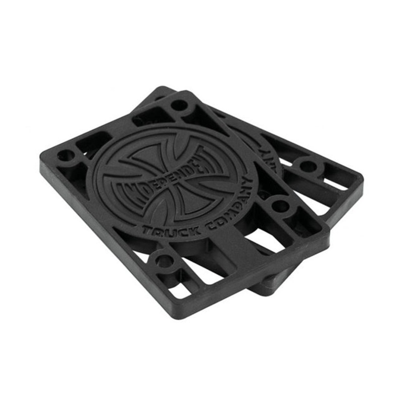 Independent 1/4" Inch Skateboard Riser Shock Pads (Pack Of Two)