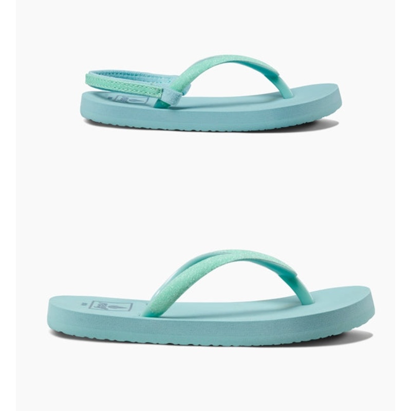 Reef Girls Little Stargazer Flip Flops - Teal