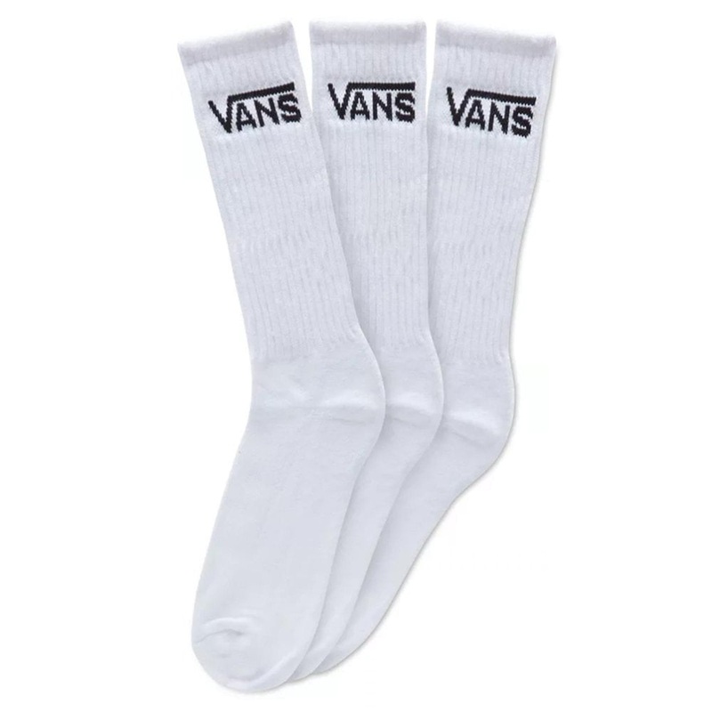Vans Classic Crew Socks (3 Pack)  UK Size 8.5-12