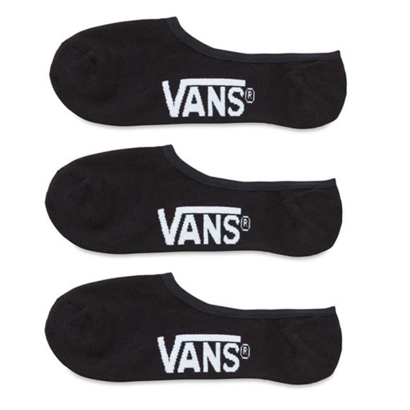 Vans Super No Show 3 Pack Socks - UK 8.5 to 12