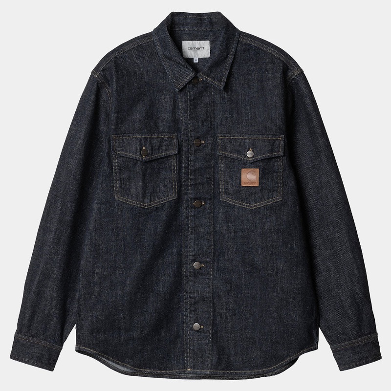 Carhartt Lincoln Denim Shirt - Rinsed