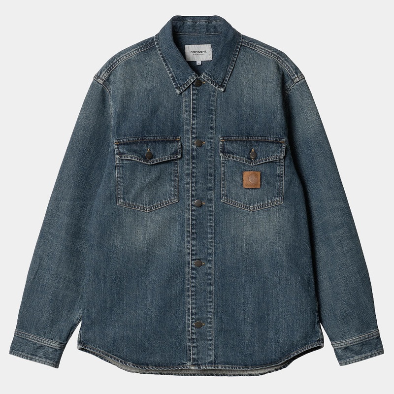 Carhartt Lincoln Denim Shirt - Worn Used