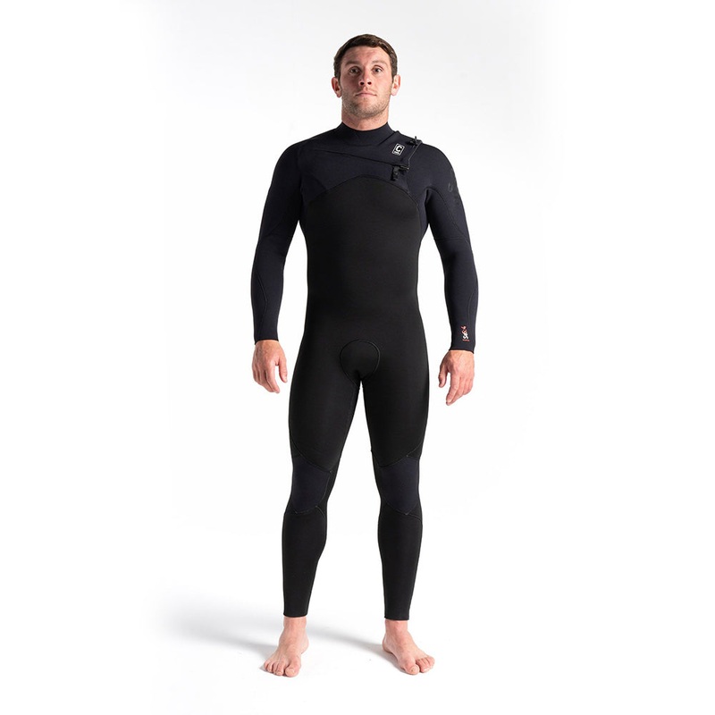 C Skins Session 5/4/3mm CZ Winter Wetsuit-Black/Blk Diamond/White