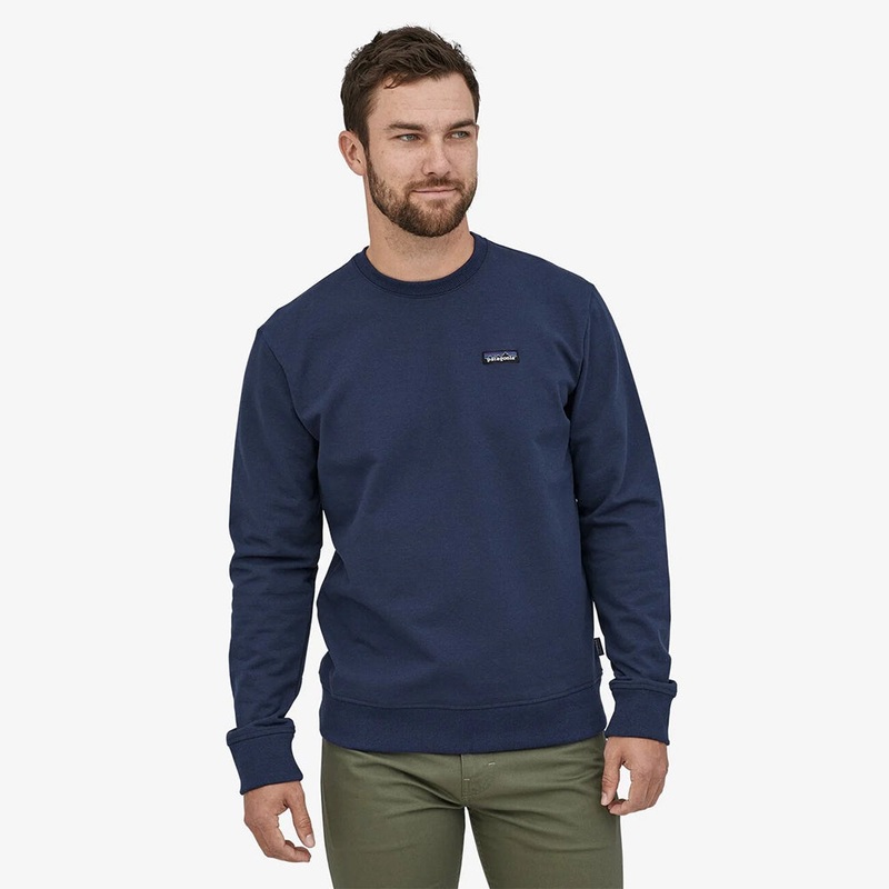 Patagonia P-6 Label Uprisal Crew Sweatshirt - Classic Navy