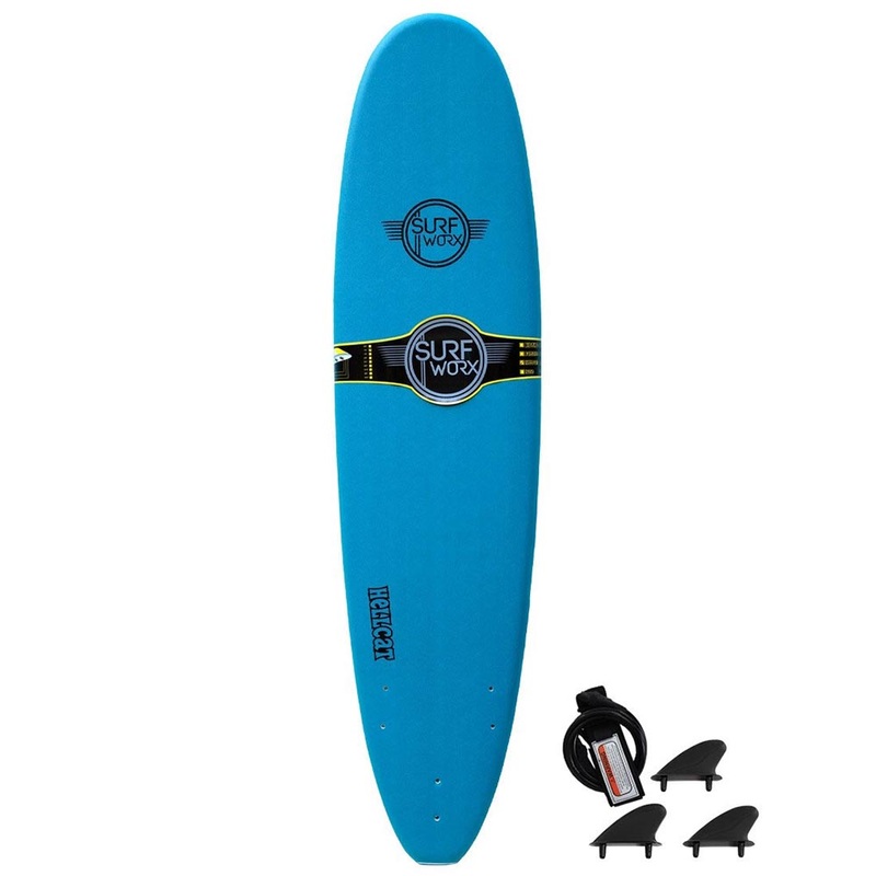 Surfworx Hellcat 7'6ft Mini Mal Soft Surfboard