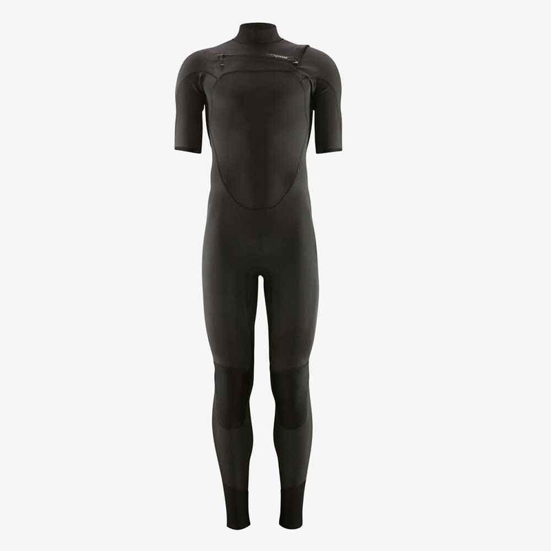 Patagonia R1 Lite Yulex Front Zip Short Sleeve Wetsuit  - Black