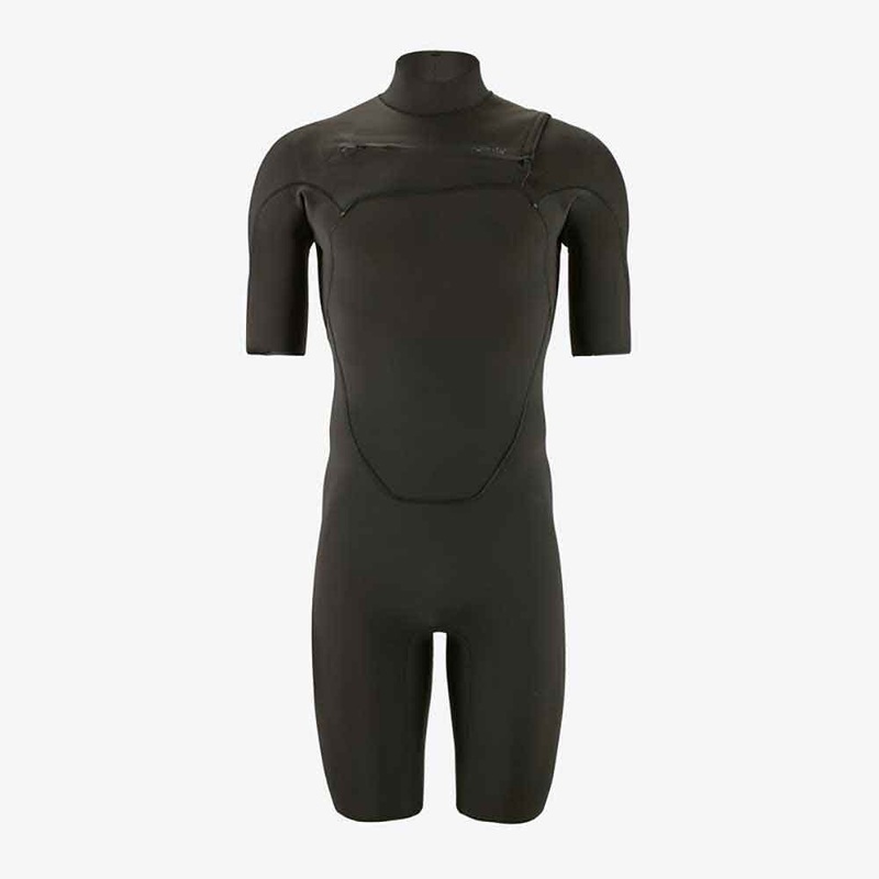 Patagonia R1 Lite Yulex Front Zip Shortie Wetsuit  - Black