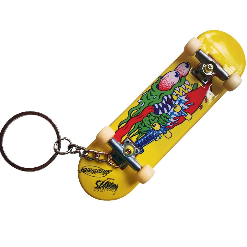 Santa Cruz Slasher Fingerboard Keychain